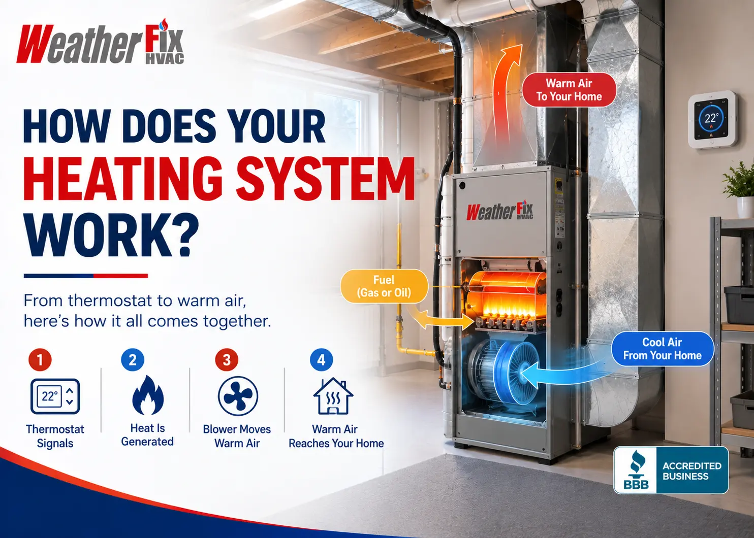 how does your heating system work