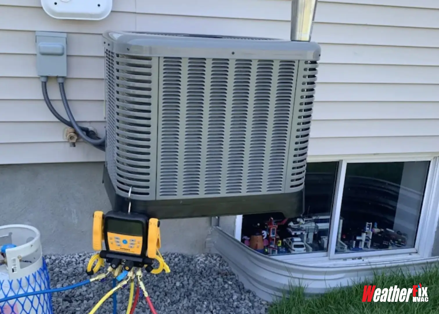 what does a heat pump look like