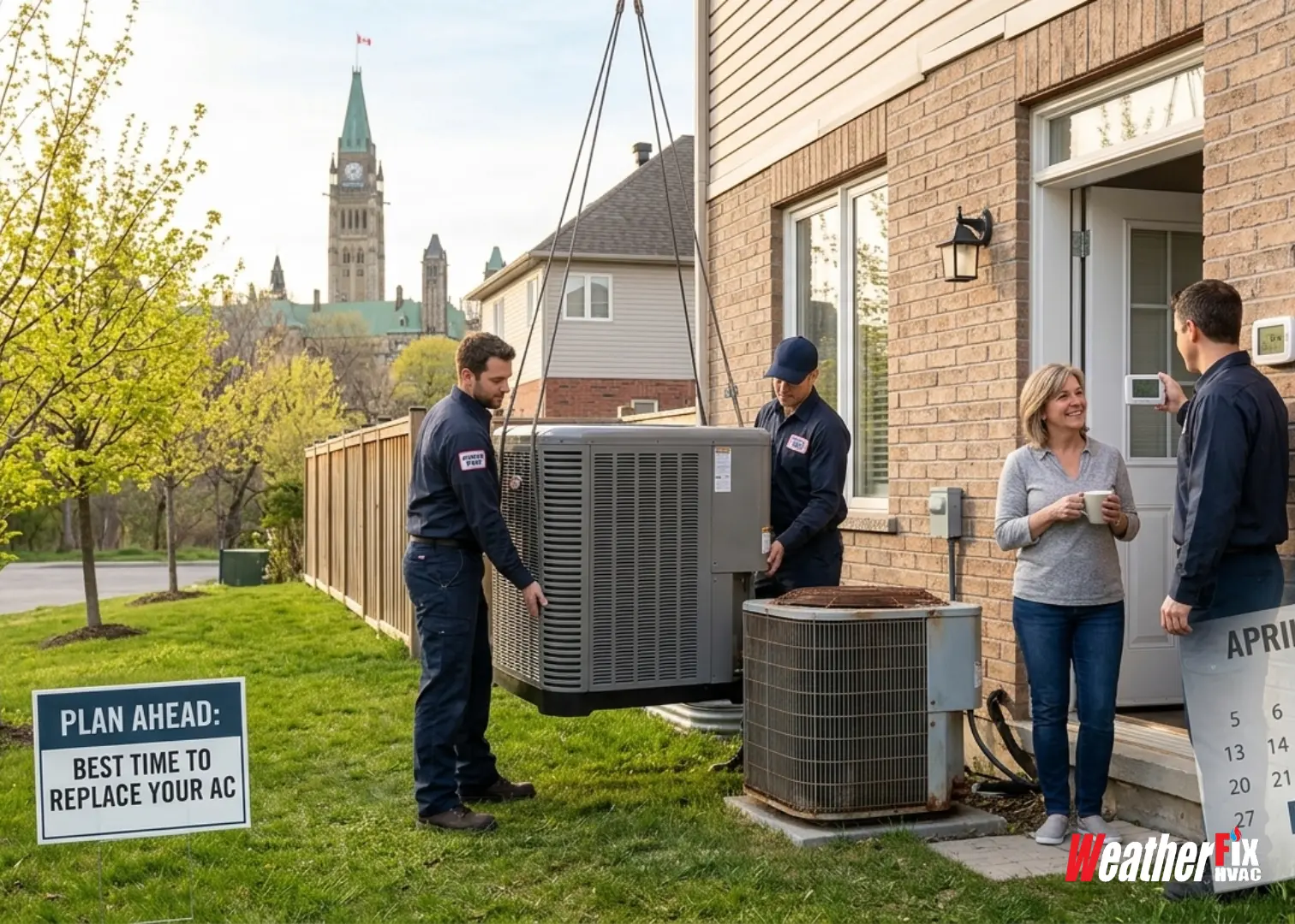 when is the best time to replace your ac in ottawa