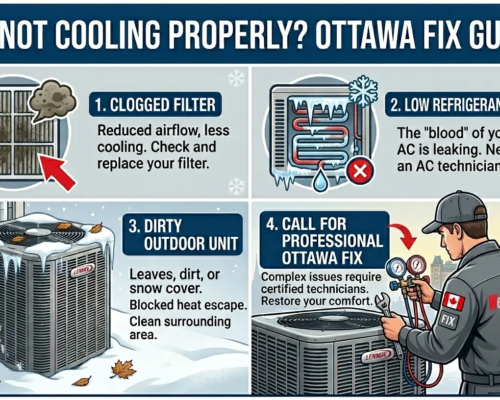 ac not cooling properly ottawa fix