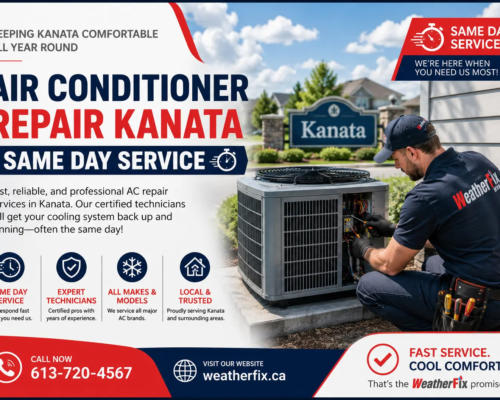 air conditioner repair Kanata same day service