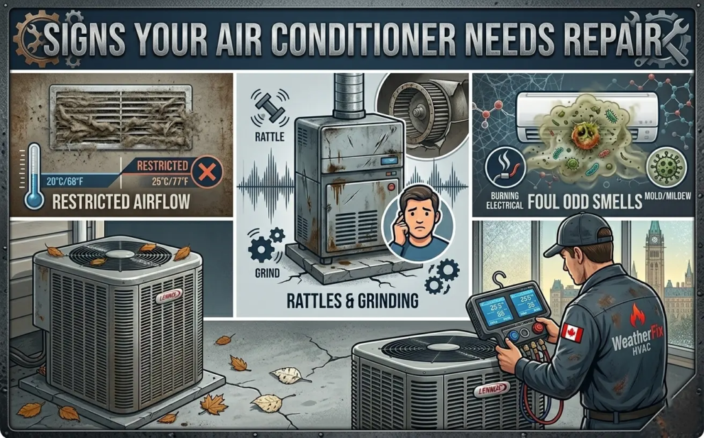 signs your air conditioner needs repair