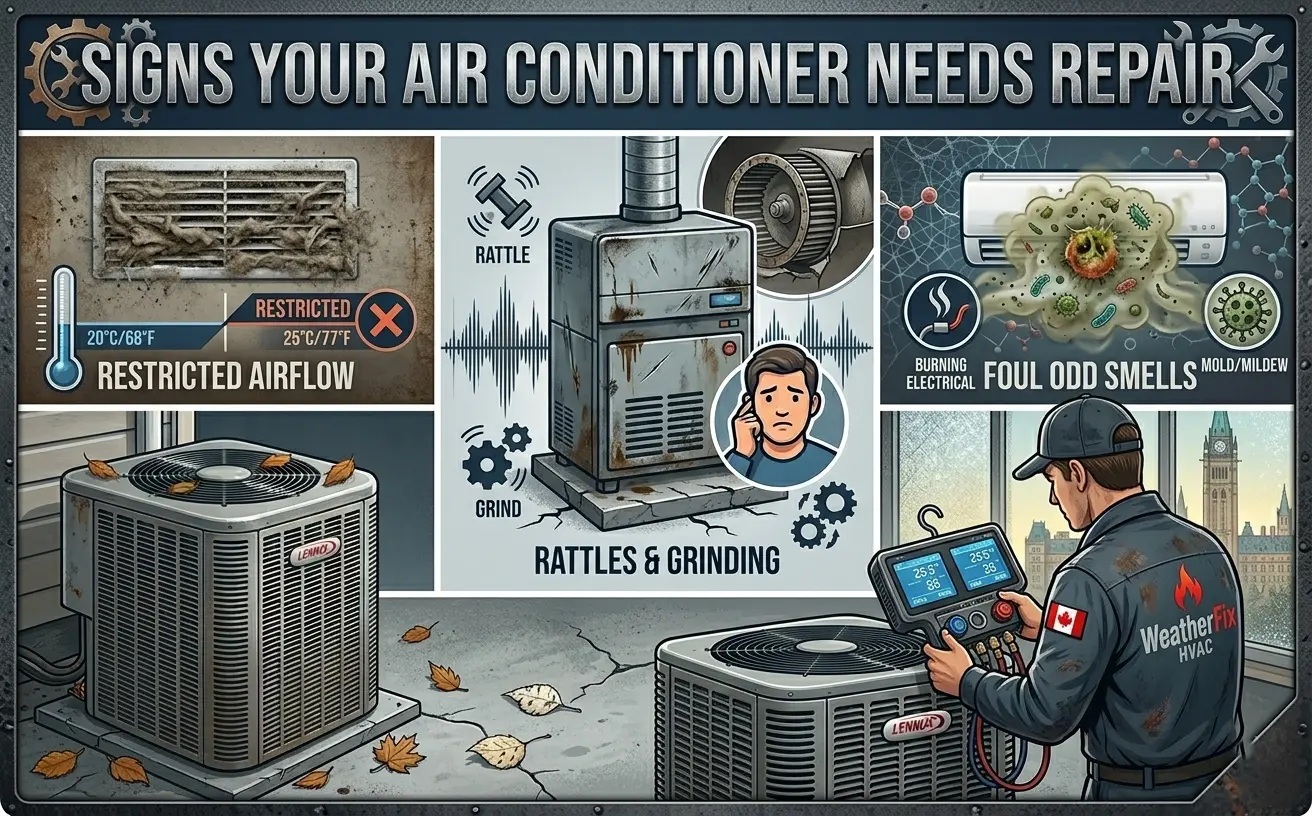 signs your air conditioner needs repair
