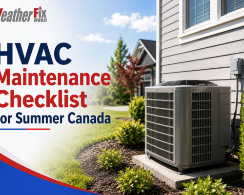hvac maintenance checklist for summer canada